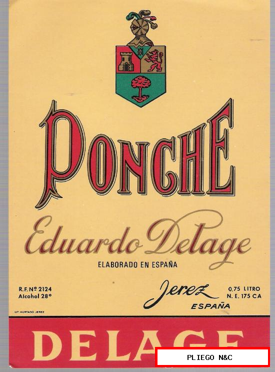 Ponche Delage. Jerez
