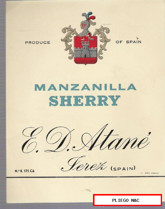 Manzanilla Sherry Atané