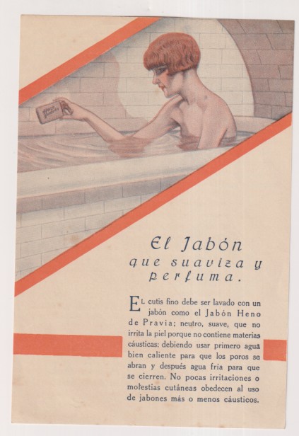 perfumería Gal. Folleto de publicidad