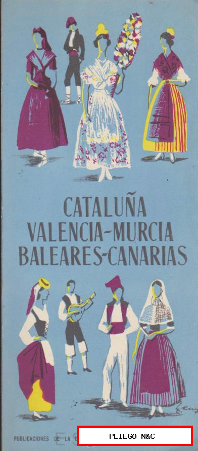 Guía. Cataluña-Valencia-Murcia-Baleares-Canarias (12 páginas)