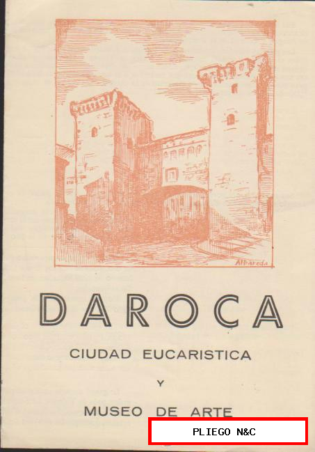 Daroca. Ciudad Eucarística Y Museo de Arte. Guía tríptico