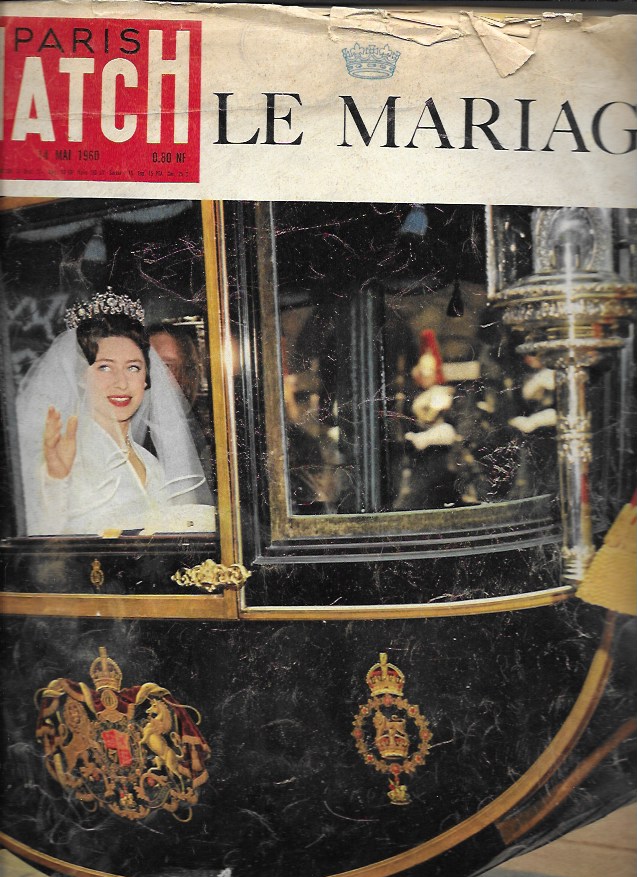Paris Match Nº 579 14/05/1960. Le mariage
