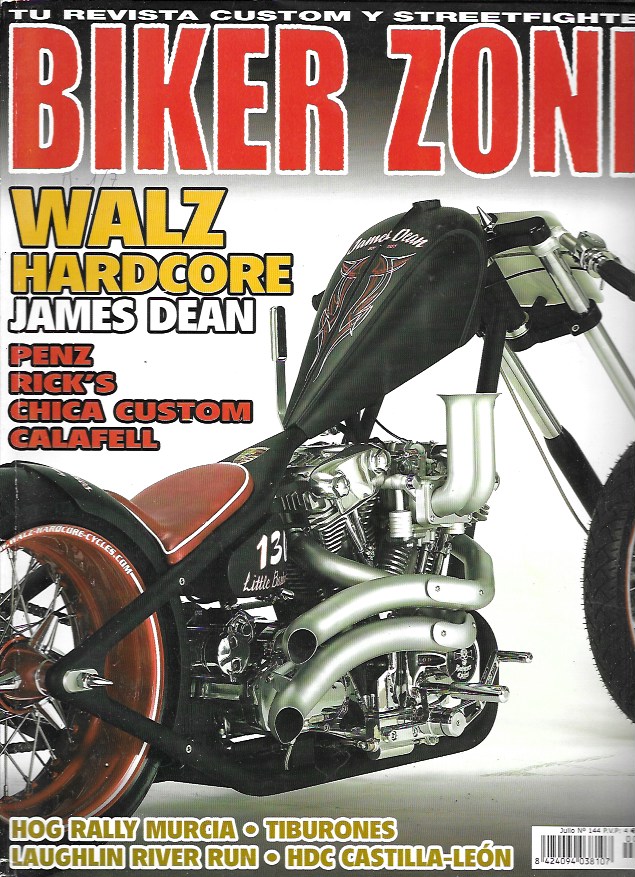 Biker Zone. Nº 144 (Walz Hardcore James Dean)