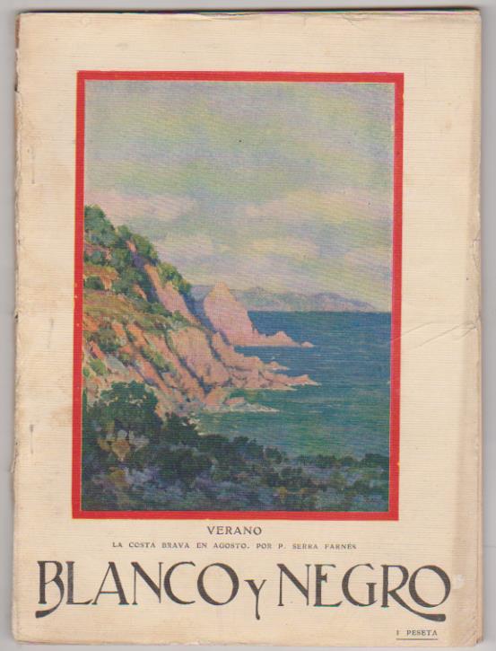 Blanco y negro nº 1890. Agosto de 1927