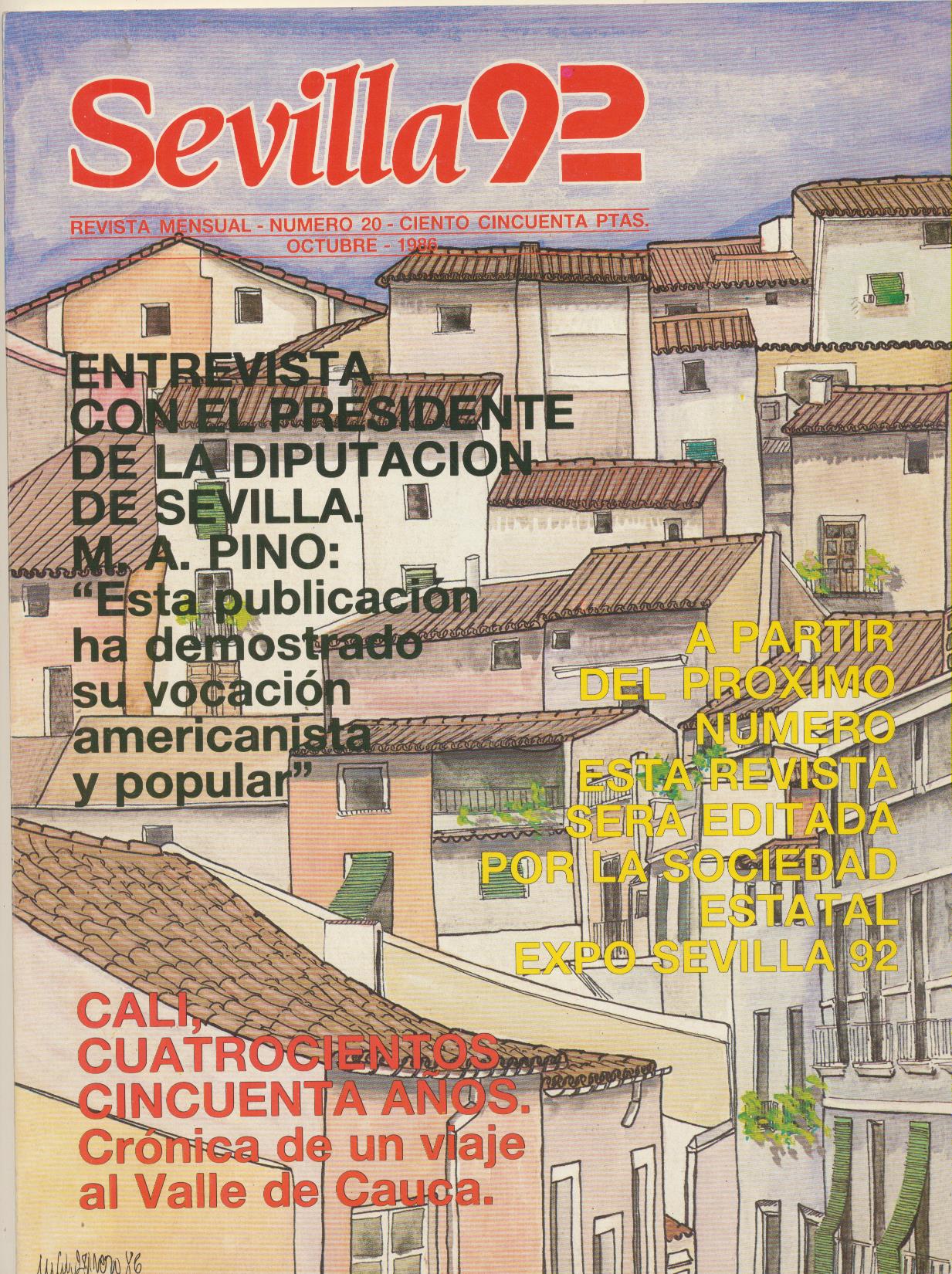 Sevilla 92. nº 20. Octubre 1986
