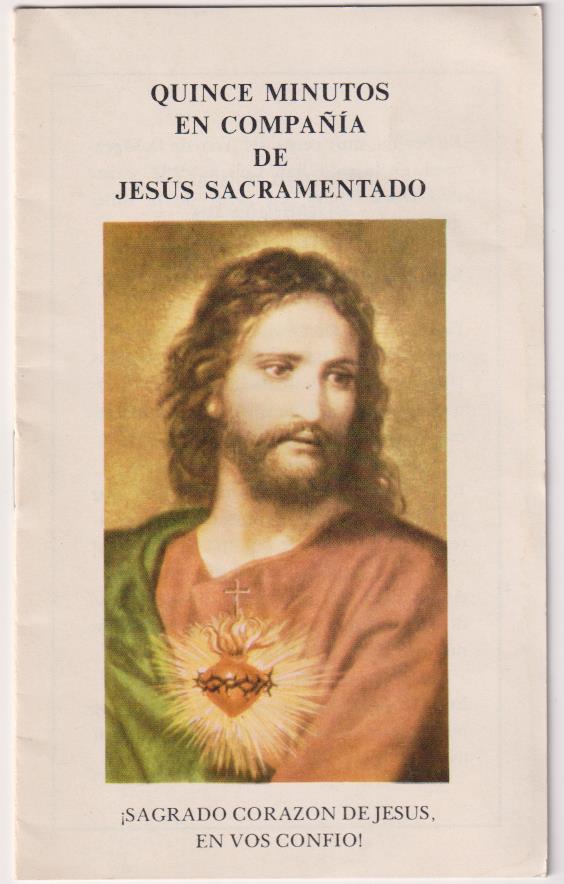 Quince minutos en compañía de Jesús Sacramentado (14x9) 12 páginas