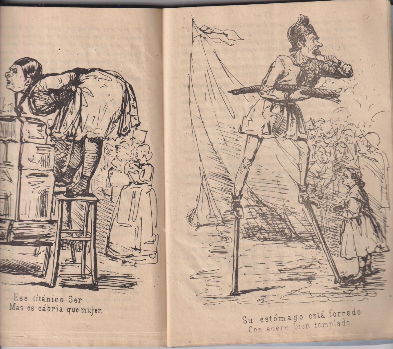 Revista de la Feria de Sevilla de 1868 (19x13) Tipografía el Independiente. RARÍSIMO