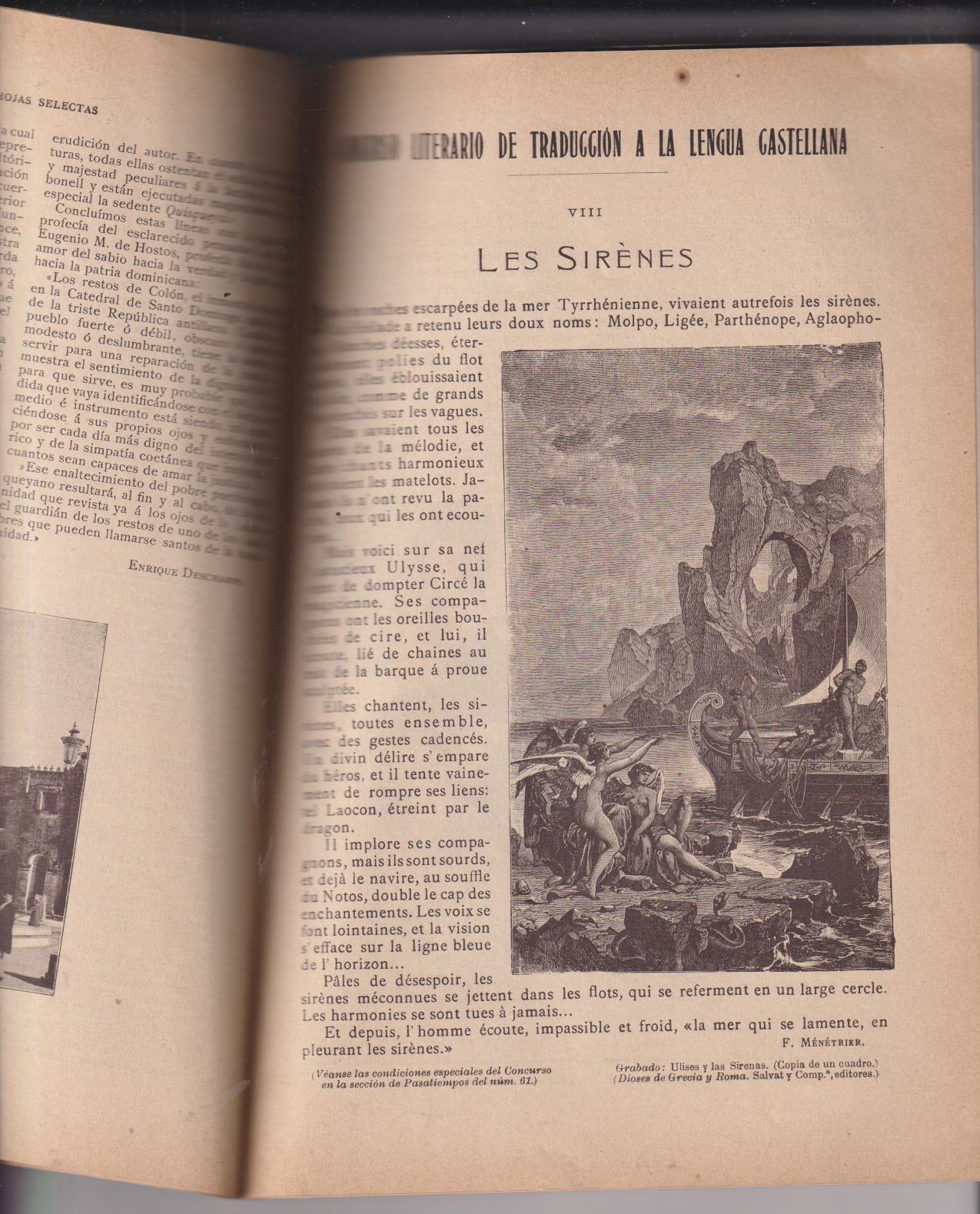 Hojas Selectas nº 68. Agosto de 1907