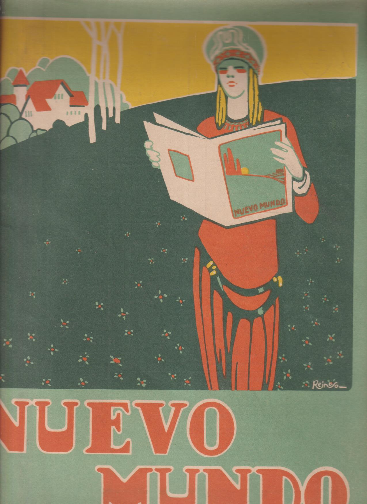 Nuevo Mundo nº 1363. La Figu8ra de la Semana, Cajal. Febrero de 1920
