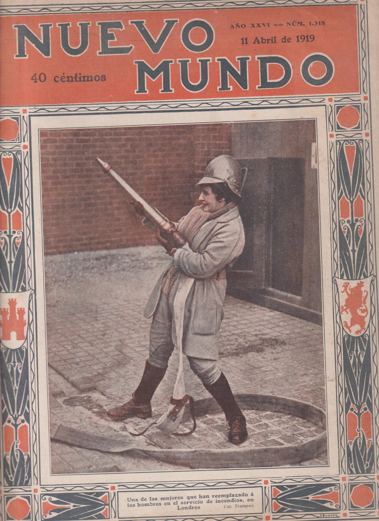 Nuevo Mundo nº 1318. 11 de Abril de 1919