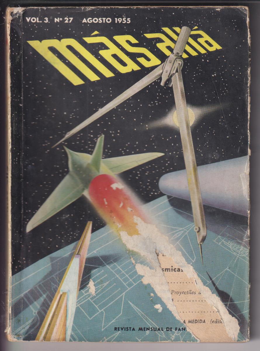 Más Allá. Vol. 3 nº 27. Ciencia Ficción. Asimov. Argentina, Año 1954