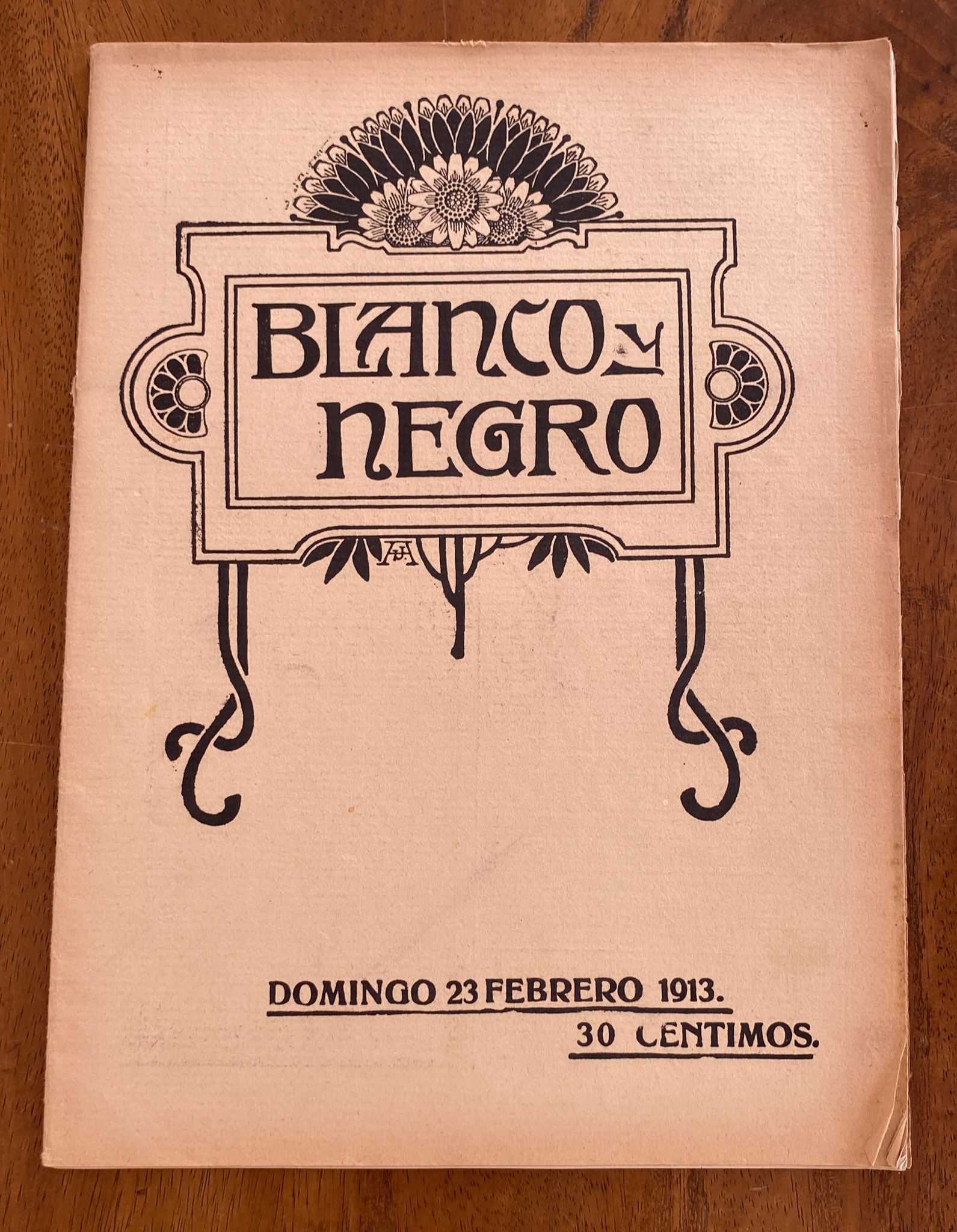 Blanco y Negro nº 1136. Madrid Febrero de 1913