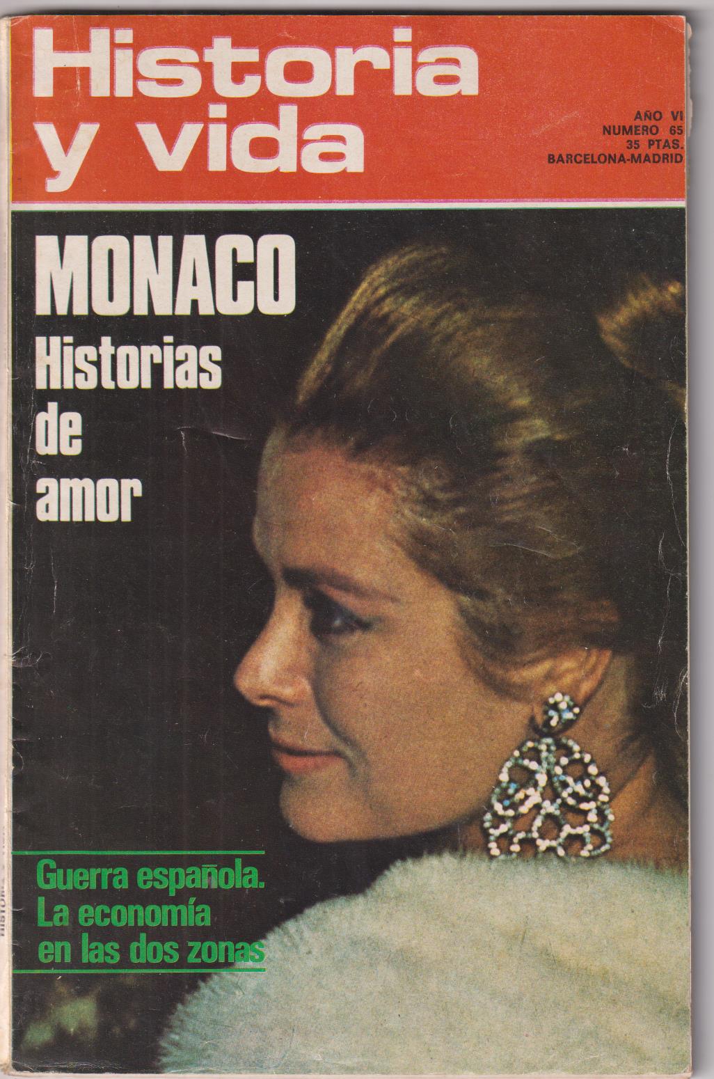 Historia y Vida nº 65. Agosto 1973