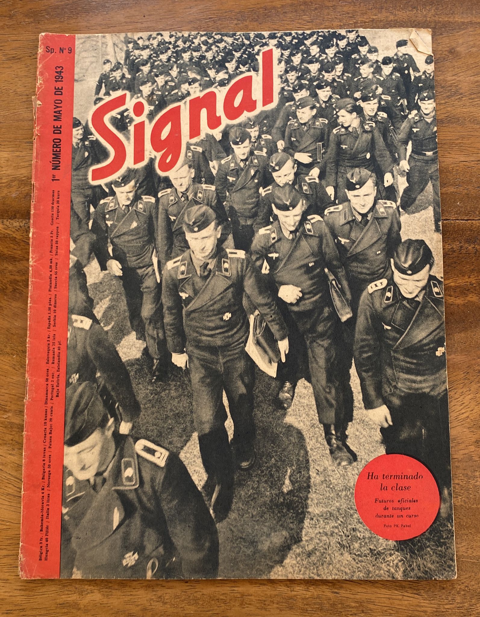 Signal 1º Número de Mayo de 1943. SP nº 9
