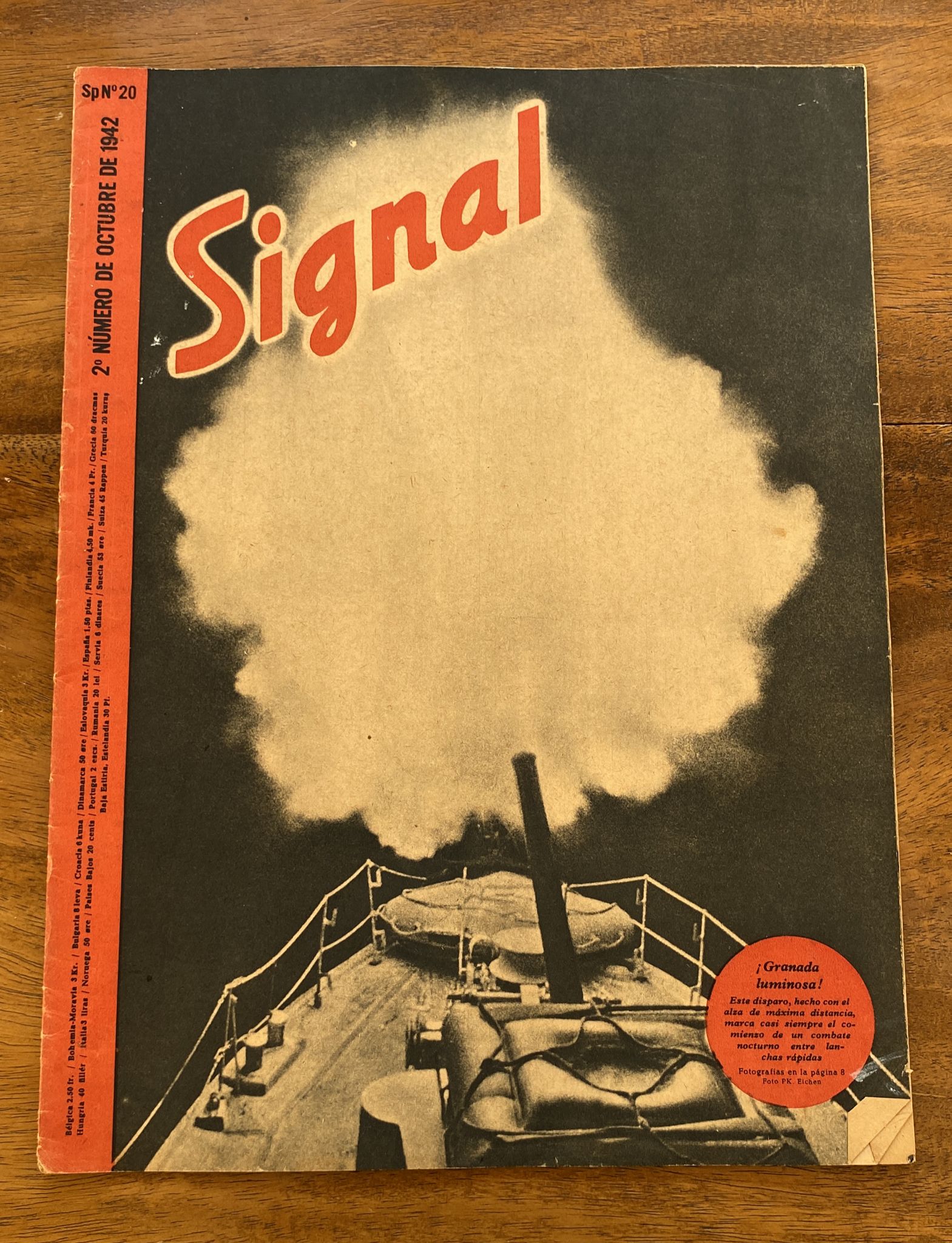 Signal 2º Número de Octubre de 1942. SP nº 20