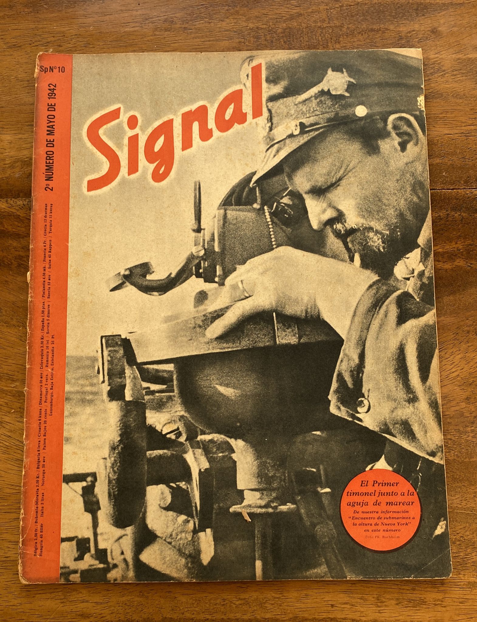 Signal 2º Número de Mayo de 1942. SP nº 10