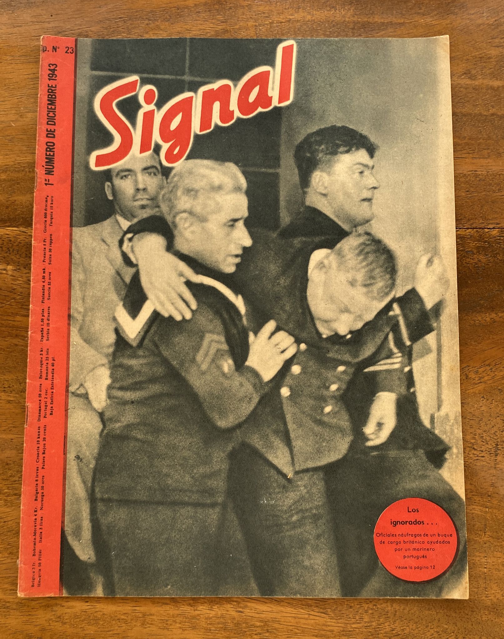 Signal 1º Número de Diciembre 1943. SP nº 23