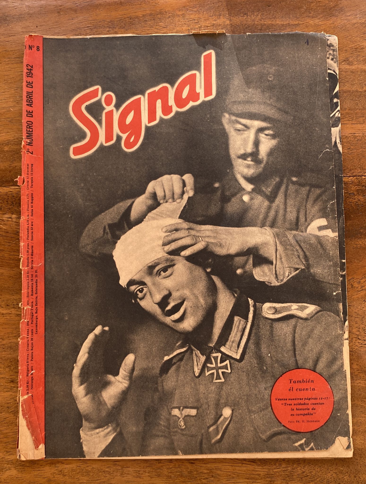 Signal 2º Número de Abril de 1942. SP nº 8