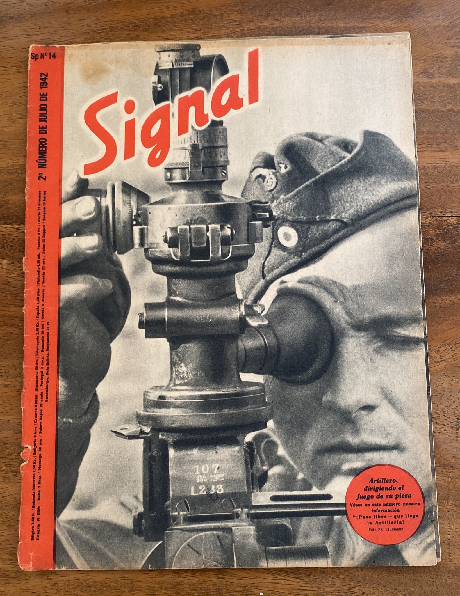 Signal. 2º Número de Julio de 1942. SP nº 14