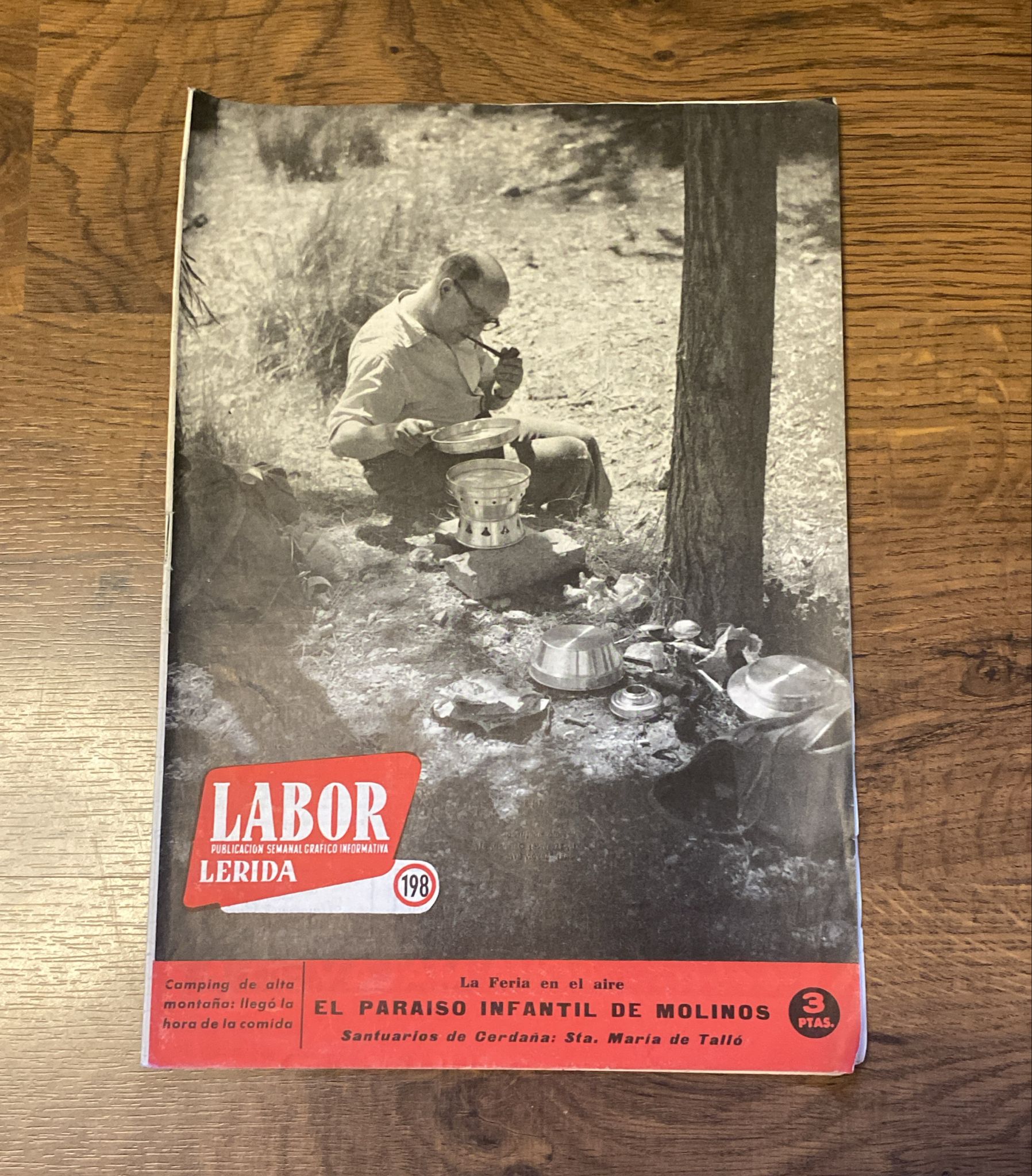 Labor. publicación informativa semanal gráfico nº 198. Lérida 31 agosto 1957