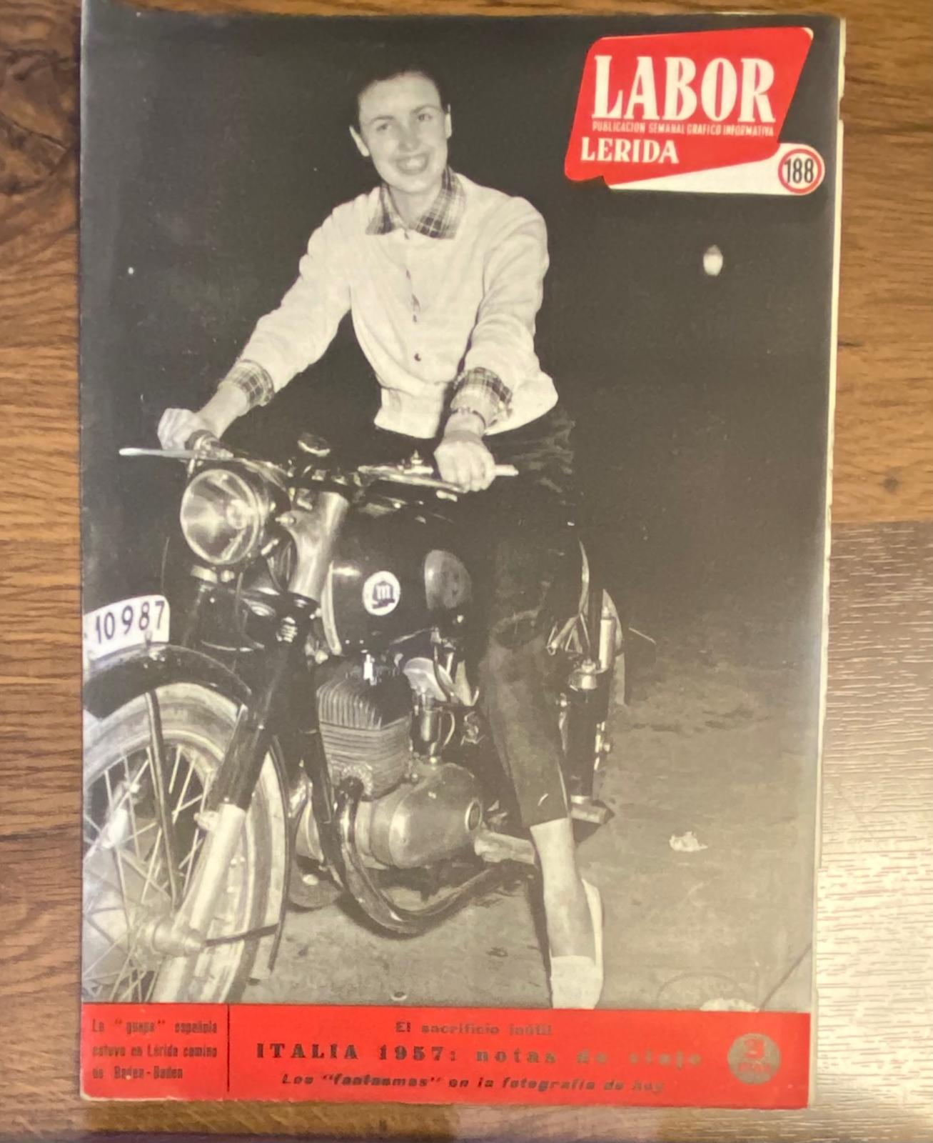 Labor . publicación informativa semanal gráfico nº 188. Lérida 22 junio 1957