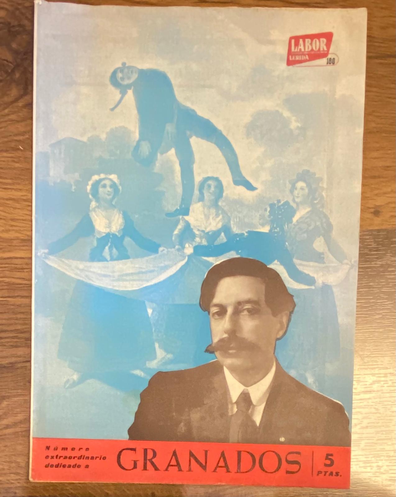 Labor. publicación informativa semanal gráfico nº 168. Número Extraordinario dedicado a Granados Lérida 2 febrero 1957