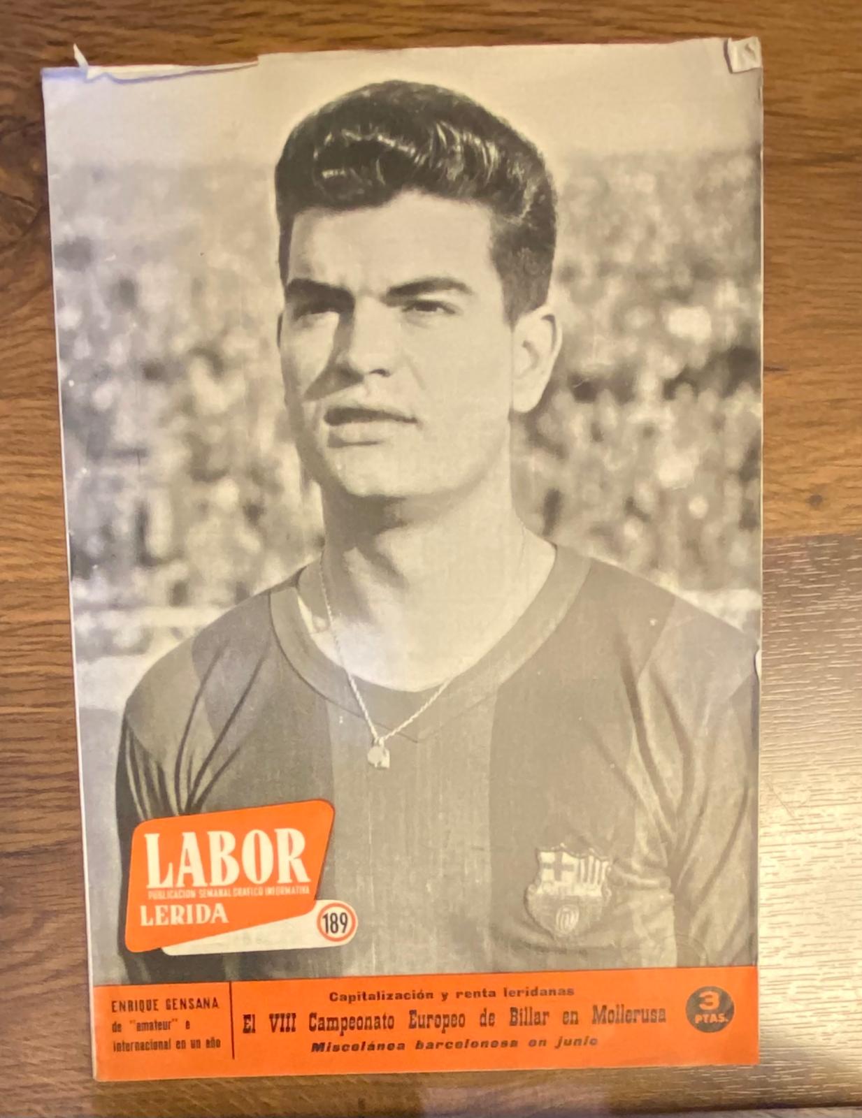 Labor. publicación informativa semanal gráfico nº 189. Lérida 29 junio 1957