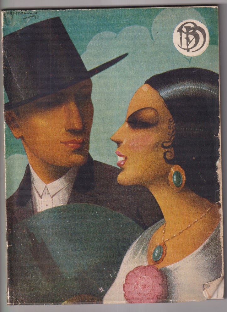Blanco y negro nº 2223. Madrid 21 de enero de 1934. Con 108 páginas, Muchas con noticias del cine y del futbol español
