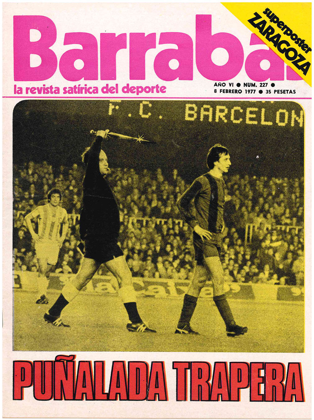 Barrabás nº 227. la Revista Satírica del Deporte.