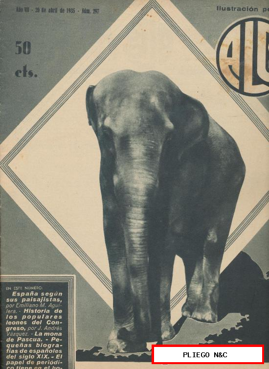 Algo nº 297. Abril 1935