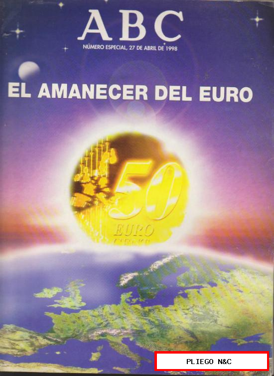 ABC. Numero Especial. 27 de Abril de 1998. El Amanecer del Euro