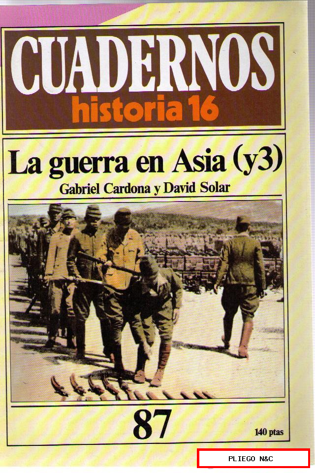 CUADERNOS HISTORIA 16 Nº 87