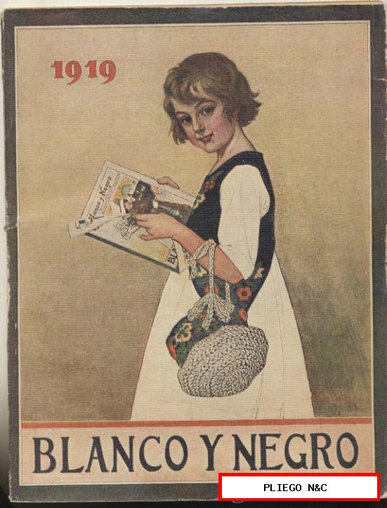 Blanco y Negro nº 1442. Madrid 5 de Enero 1919