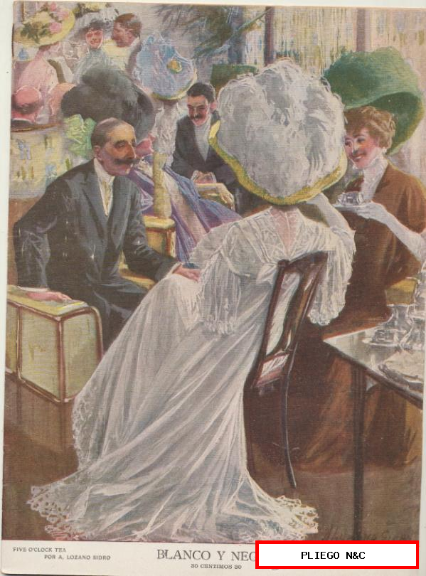 Blanco y Negro nº 924. Madrid 16 de Enero de 1909