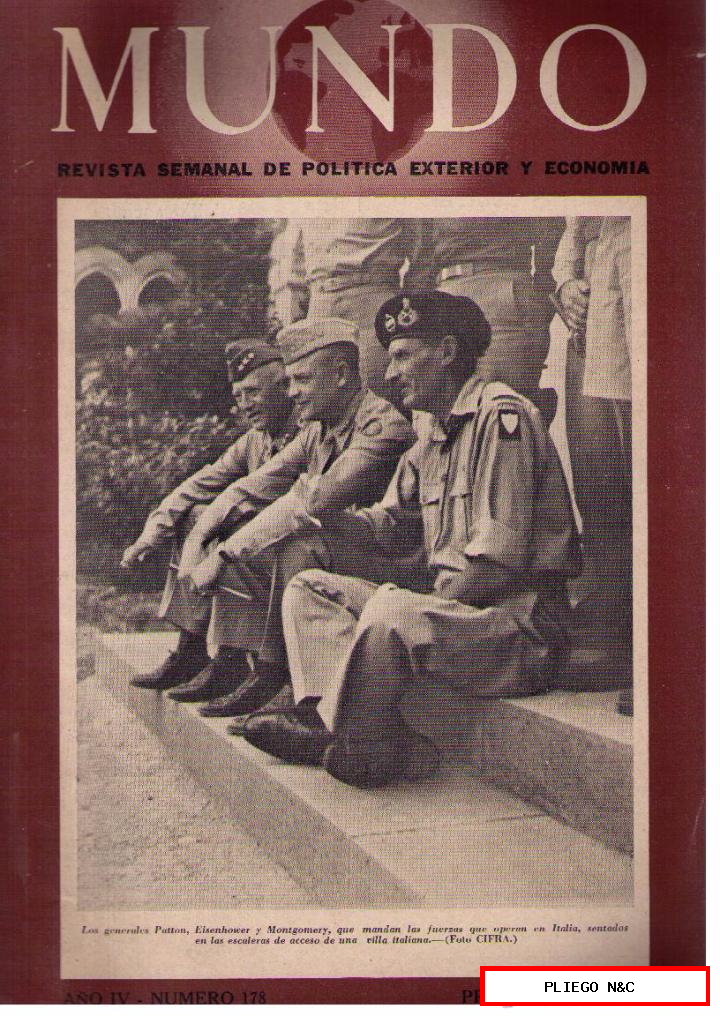 Mundo nº 178. Madrid, 3 octubre 1943