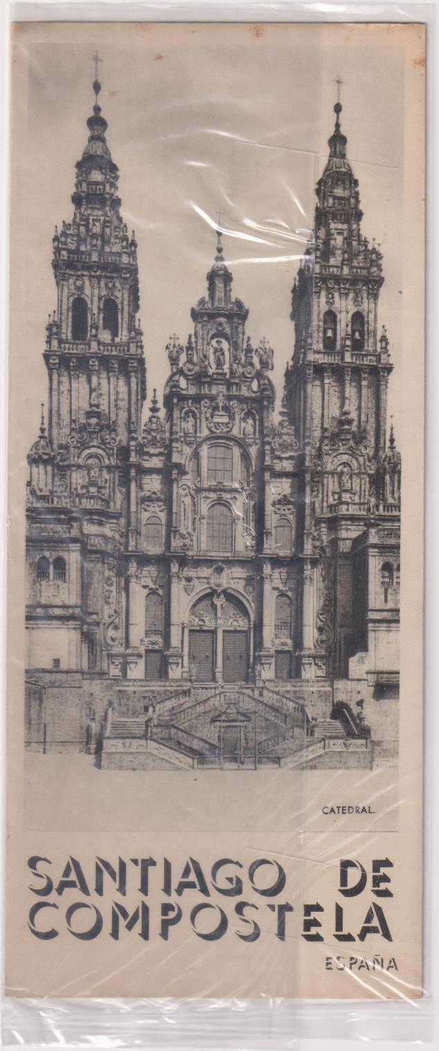 Santiago de Compostela. Tríptico Guía (24x10,5)