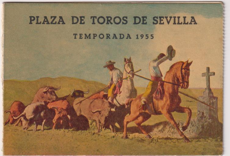 Plaza de Toros de Sevilla Carnet Abono Temporada 1955