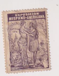 Viñeta. Exposición Hispano Americana Sevilla 1914
