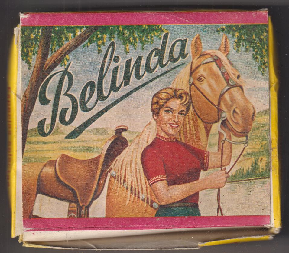 Belinda. Pimentón y Especias. Caja conteniendo 100 carteritas. J. Mompeán. Murcia. Entera, Sin usar