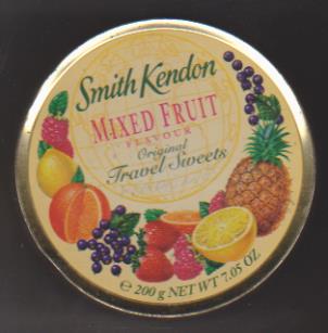 Smith Kendon Mixed Fruit. Caja metálica (9,5x4)