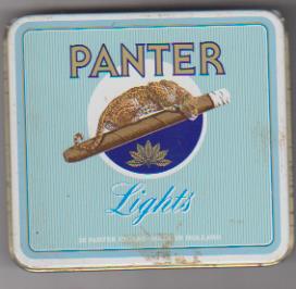 Panther Lights. Caja metálica (8x9 y 1,5 cms de altura)