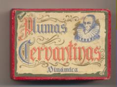 Caja de Plumas Cervantinas Dinámica. 1932. Caja con 24 plumas