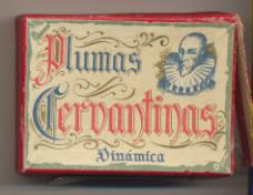 Caja de Plumas Cervantinas Dinámica. Especial Suprema 1945. Caja con 23 plumas