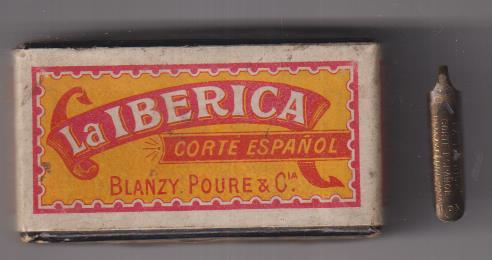 La Ibérica. Corte Español. Cajita (60x30x20 mm.) Completa