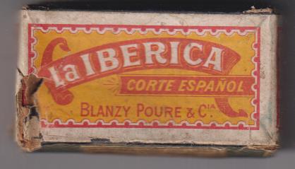 La Ibérica. Corte Español. Cajita (60x30x20 mm.) Contiene 50 plumillas