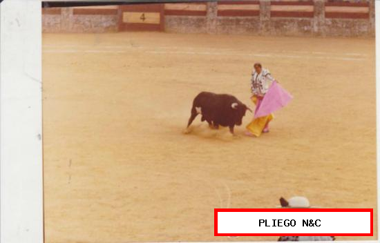 Antonio Ordoñez. Fotografía (13x17) Corrida Goyesca 1980