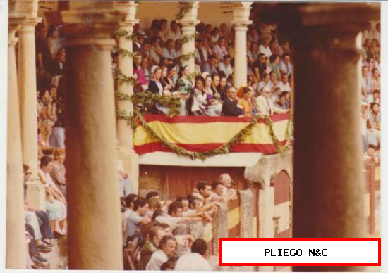 Fotografía (13x17) Corrida Goyesca 1980