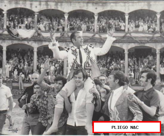 Ronda. Fotografía (24x18) Ordoñez. Corrida Goyesca de 1972. Foto Miguel Martín