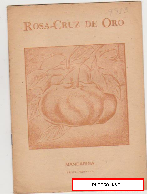 rosa-cruz de oro nº 50. Bogotá 1958