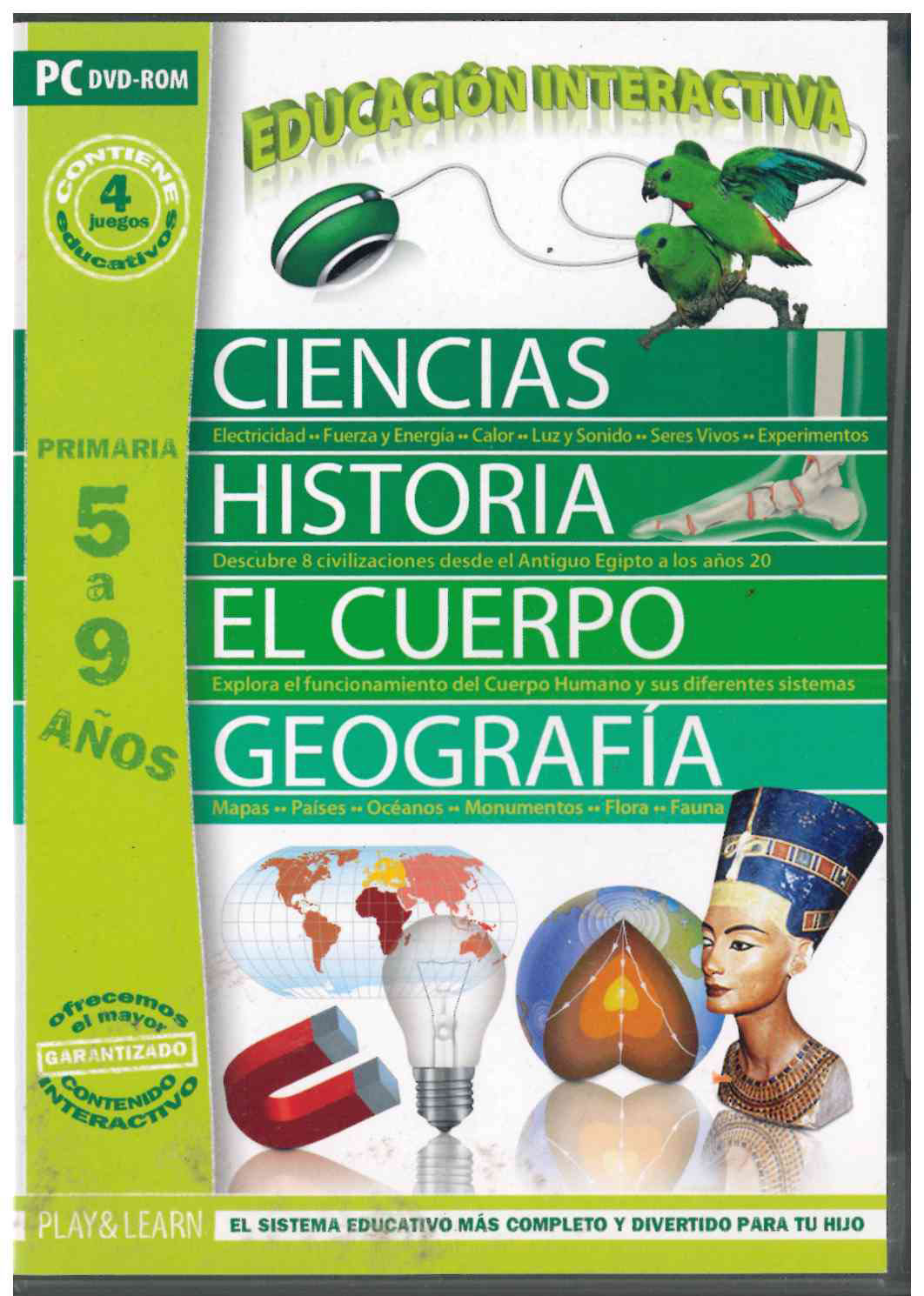 Educación Interactiva 2. PC DVD-ROM. Play & Learn
